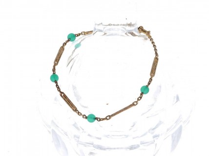 Pulseira em PRATA dourada 835