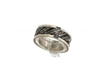 Aliança ANTIGA em PRATA 833