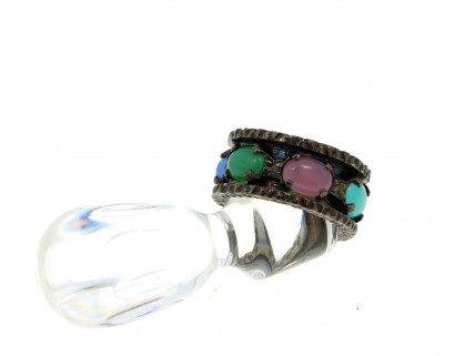 Aliança Anti-Stress em PRATA 925