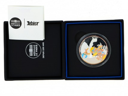 Moeda 10€ ASTÉRIX em PRATA 999