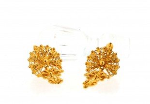 Brincos em OURO 19,2 kl – FILIGRANA