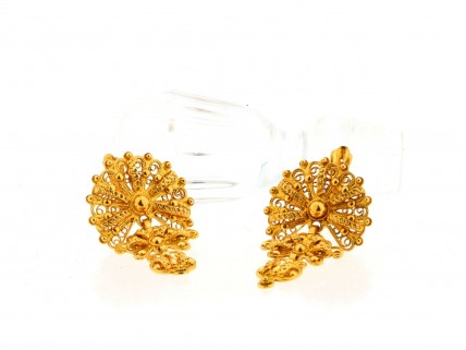 Brincos em OURO 19,2 kl – FILIGRANA