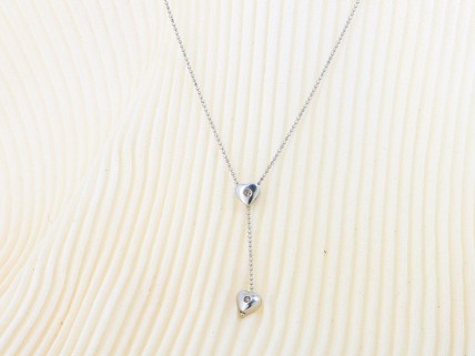 Fio em OURO 19,2K - 2 DIAMANTES