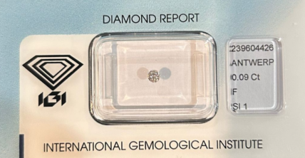 DIAMANTE  CERTIFICADO