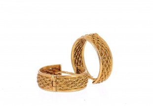 Argolas em OURO 19,2K FILIGRANA