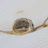  Anel em OURO 18K - 85 DIAMANTES 