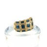  Anel em OURO 18K - 85 DIAMANTES 