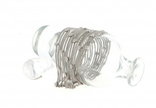 bracelete ouro e diamantes larga cinza