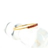 Anel ANTIGO ALTA JOALHERIA OURO 19,2K  e RUBIS