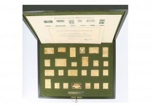 Caixa de Coleção Helvetica em PRATA 925