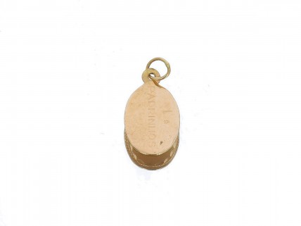 Medalha Lça Padrinhos em OURO 19,2k