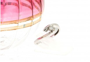 Soliotário em OURO 18K - DIAMANTE