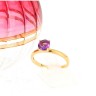 Anel em OURO 18k - AMETISTA