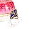 Anel ANTIGO em OURO 19,2k e Prata - DIAMANTES