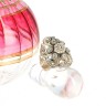 Anel ANTGO em OURO 19,2k e Prata - DIAMANTES