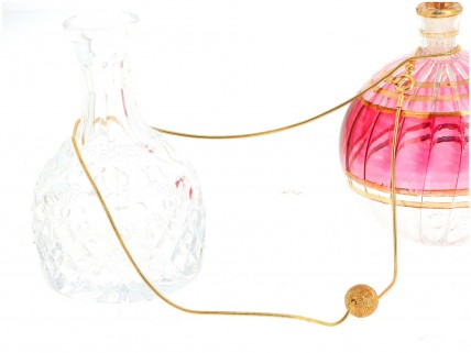 Fio e pendente em OURO 19,2k