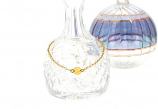 Pulseira em PRATA Dourada 925