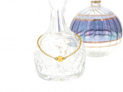 Pulseira em PRATA Dourada 925