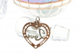 Pendente em PRATA Dourada 925