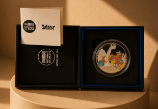 Moeda 10€ ASTÉRIX em PRATA 999