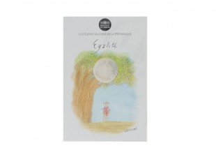 Moeda 5 FRANCOS em PRATA 999