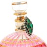 Anel ANTIGO em OURO 19.2K- 24 Diamantes e 4 Esmeraldas