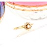 Anel em OURO 19,2K - 11 DIAMANTES