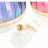 Anel em OURO 19,2K - 11 DIAMANTES