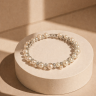 Pulseira com 48 DIAMANTES em OURO 19,2 kl