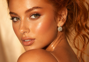 Brincos ANTIGOS em OURO Bicolor 14K- 10 Diamantes