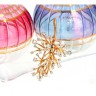 Alfinete em OURO 19,2K - 39 Diamantes