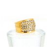 Anel ALTA JOALHERIA OURO de 19,2Klts com 32 DIAMANTES