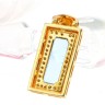 Pendente ANTIGO de OURO 18K com DIAMANTES