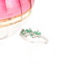 Chuveiro ANTIGO ALTA JOALHERIA OURO 19,2klts ESMERALDA e DIAMANTES 