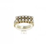 Anel ANTIGO em OURO 19,2K - 12 DIAMANTES