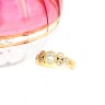 Anel em OURO 19,2K - 7 DIAMANTES