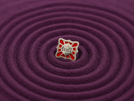 Conta CHARM em PRATA 925