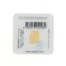 Lingote em OURO Fino 999,9 de 0,1g NZP