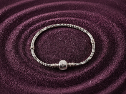 Pulseira para Contas Em PRATA 925