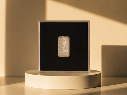 Lingote 2,5gr em PRATA 999