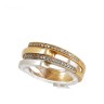 Anel em OURO 18K - 36 DIAMANTES