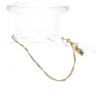 Pulseira com pendente em OURO 19,2K