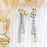 Brincos em OURO Bicolor 18K 