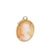 Pendente Camafeu Antigo em OURO 19,2K