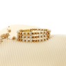 Bracelete em OURO 18k e PÉROLAS NATURAIS