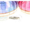 Anel em OURO Branco 19.2K - 7 Diamantes