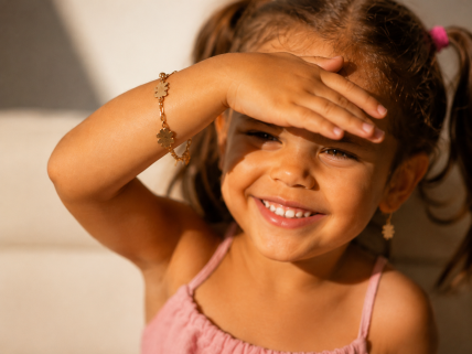 Pulseira INFANTIL em OURO 19.2K