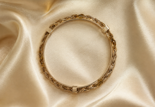 Bracelete ANTIGA em PRATA 