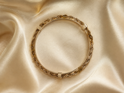Bracelete ANTIGA em PRATA 