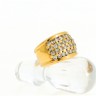 Anel ALTA JOALHERIA OURO de 19,2Klts com 32 DIAMANTES